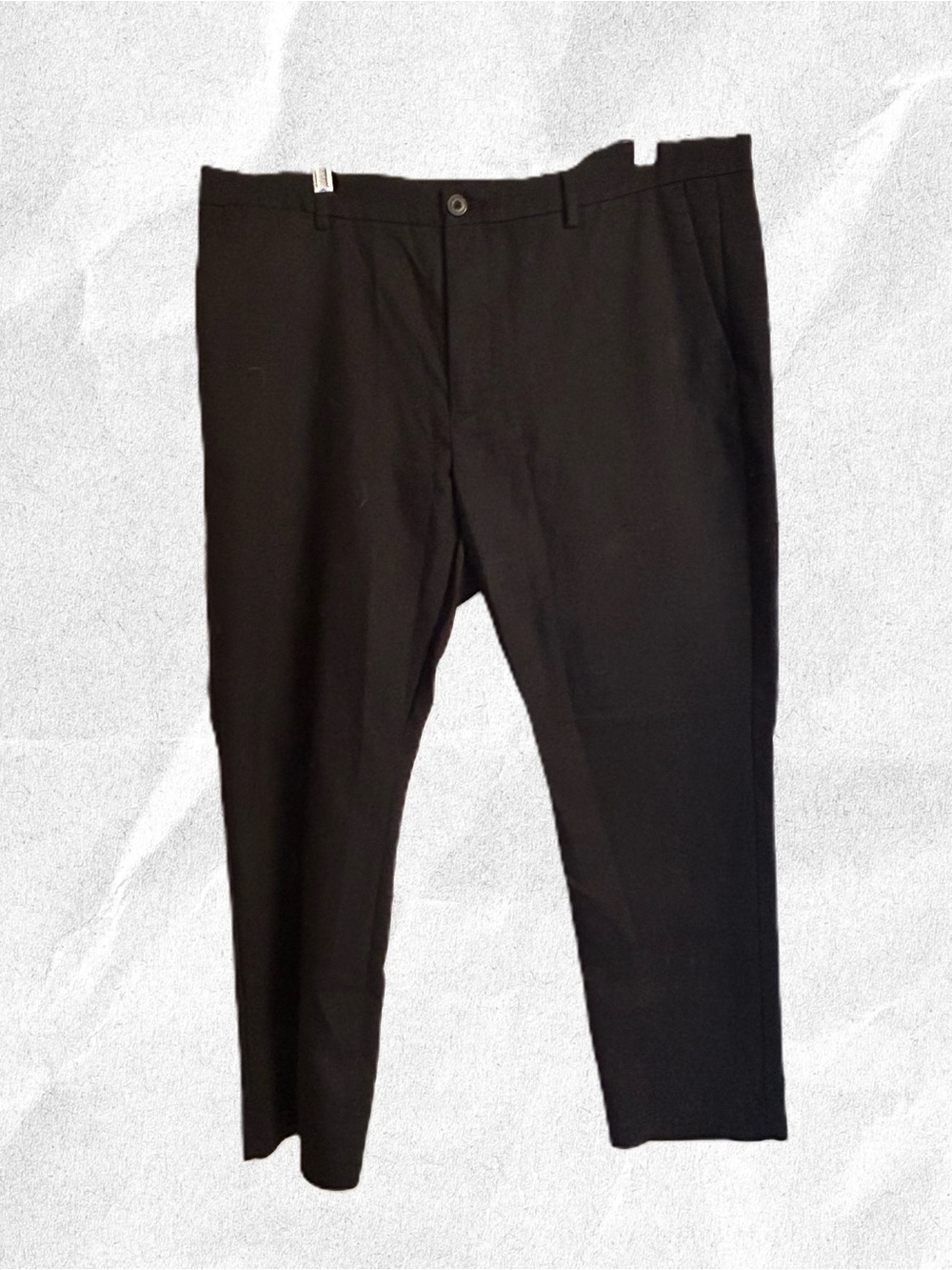 Calvin Klein Men's Classic Black Dress Pants - Tailored Fit